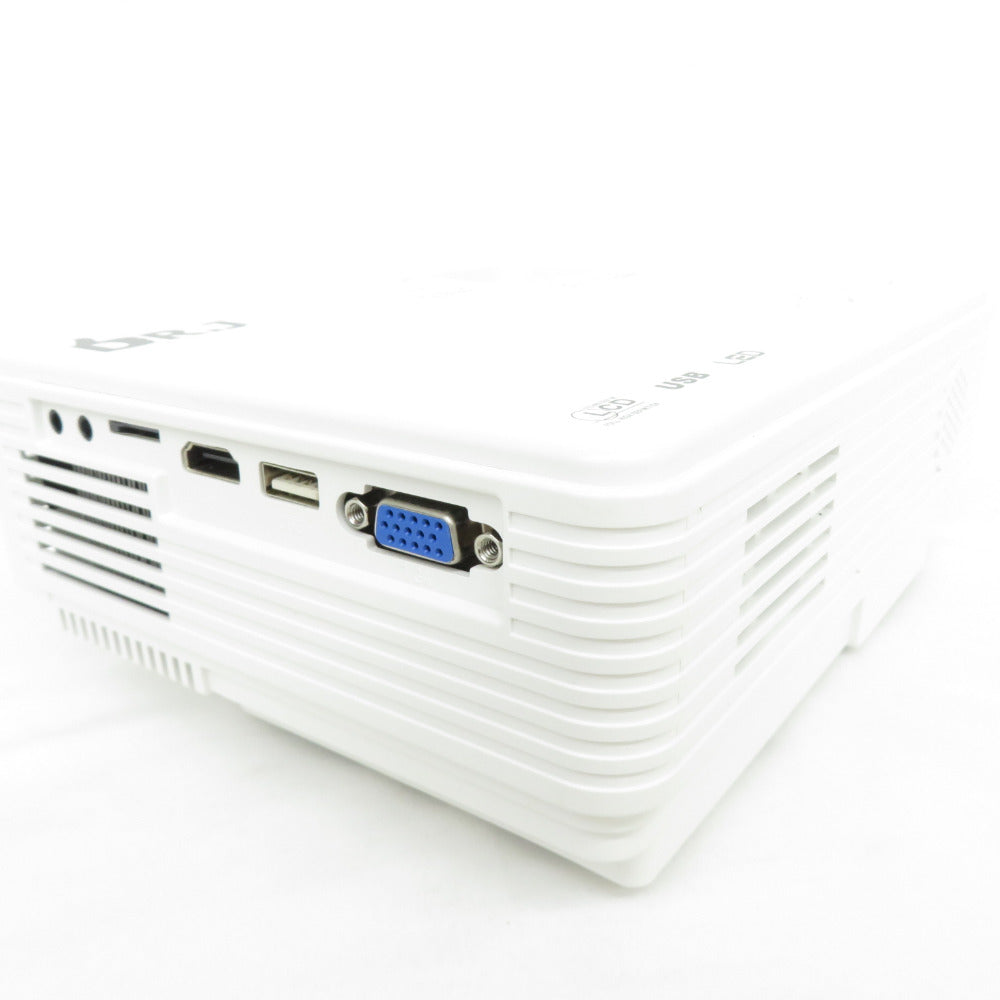 DR.J LED 小型プロジェクター HI-05 ホワイト