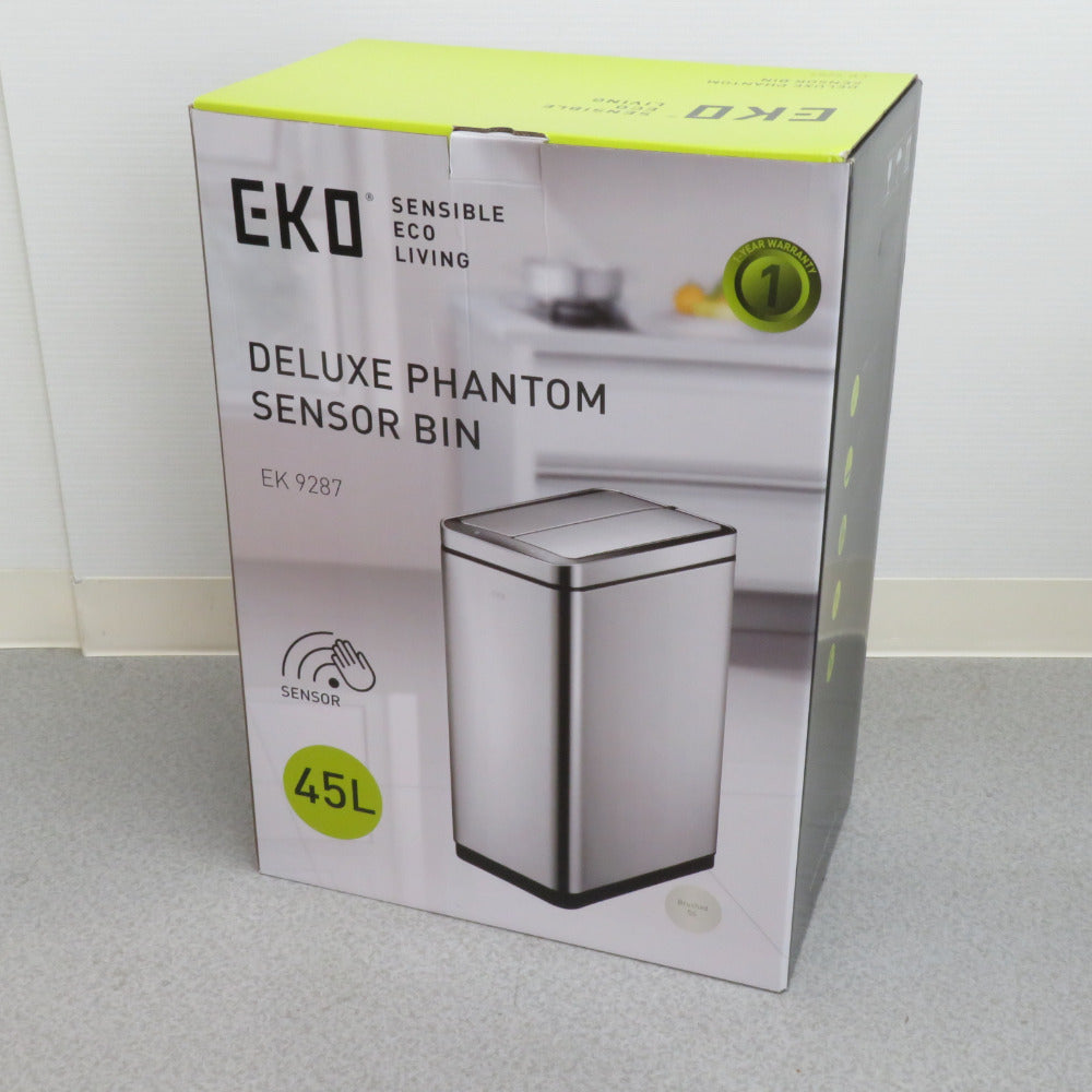EKO (イーケーオー) ゴミ箱 センサー付 45L デラックスファントム 自動