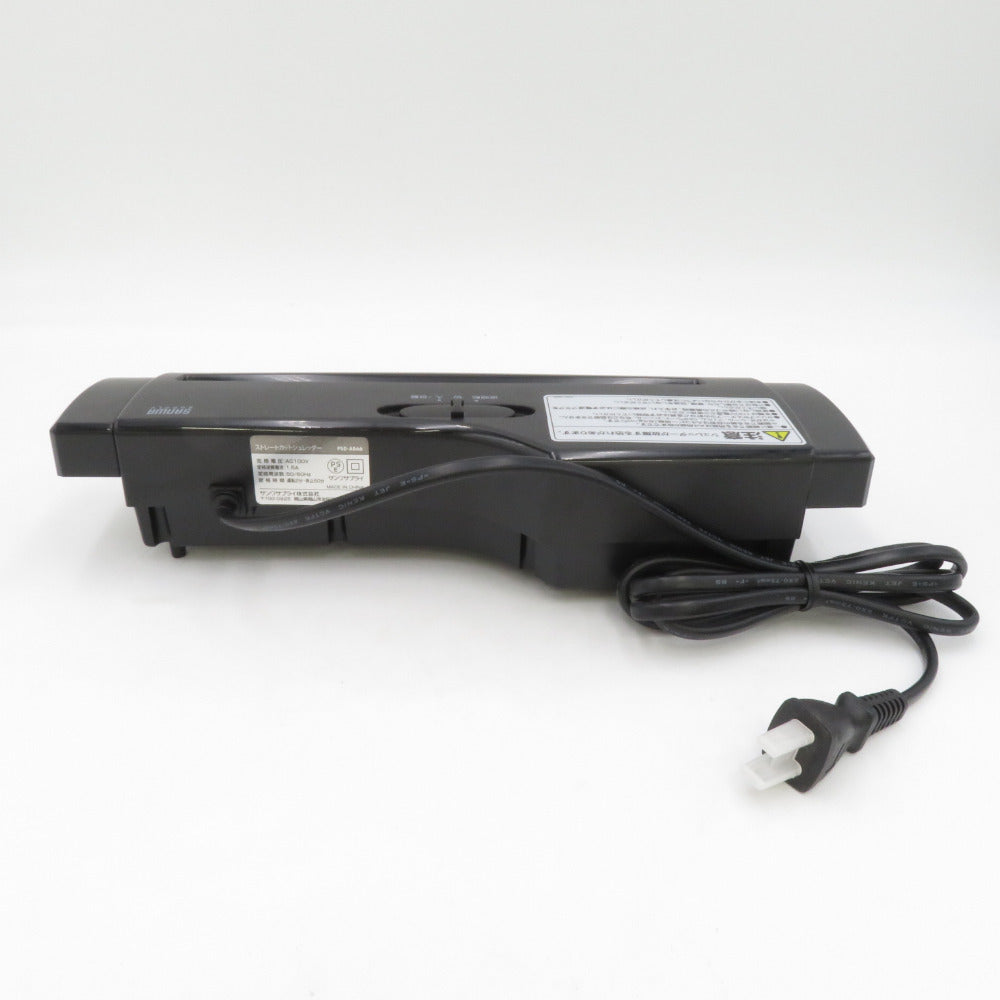 SANWA SUPPLY サンワサプライ ストレートカットシュレッダー PSD-AB66 家庭用 現状品