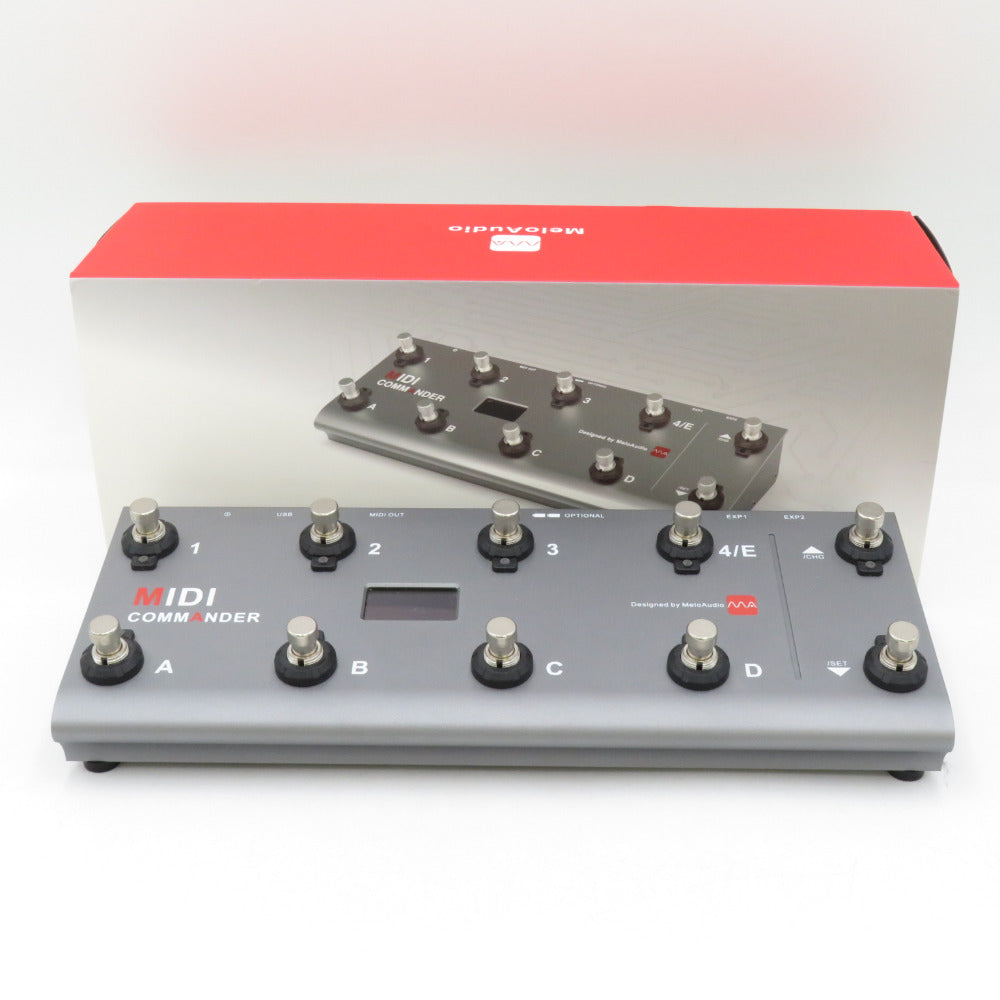 Melo Audio メロオーディオ MIDIコントローラー MIDI COMMANDER フットコントローラー