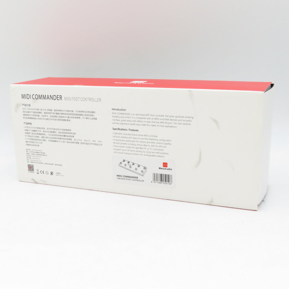 Melo Audio メロオーディオ MIDIコントローラー MIDI COMMANDER フットコントローラー