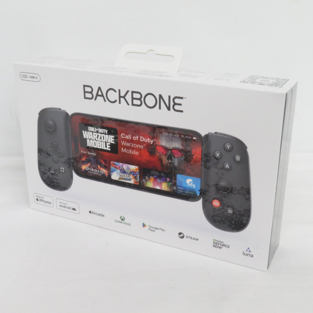 ONE USB-C モバイルゲームコントローラー ブラック BACK BONE バックボーン BB-51-P-BR ゲーム周辺機器 未開封品