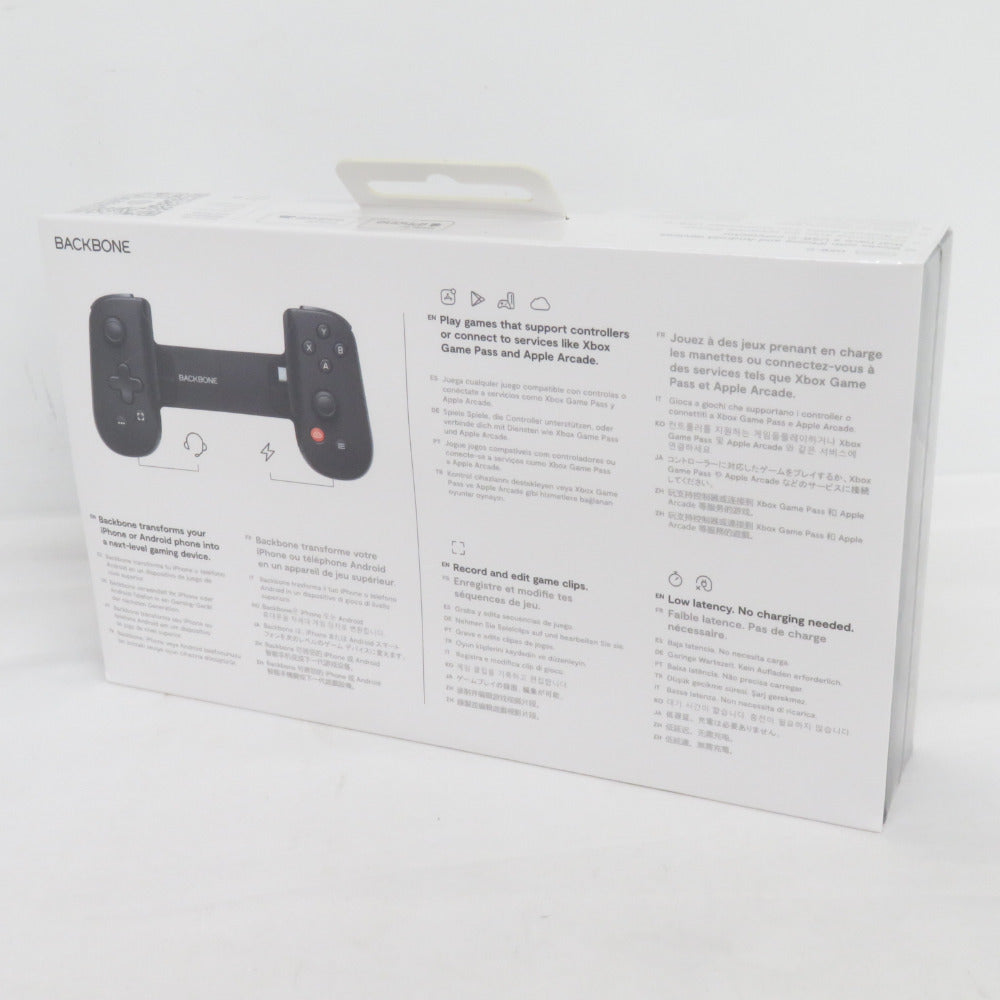 ONE USB-C モバイルゲームコントローラー ブラック BACK BONE バックボーン BB-51-P-BR ゲーム周辺機器 未開封品