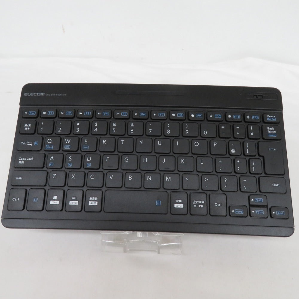 ワイヤレス Bluetooth ウルトラスリムキーボード ELECOM エレコム TK-SLP01BK/EC ゲーム周辺機器 【コンプオフ金沢野々市店】 ワイヤレス Bluetooth ウルトラスリムキーボード ELECOM エレコム TK