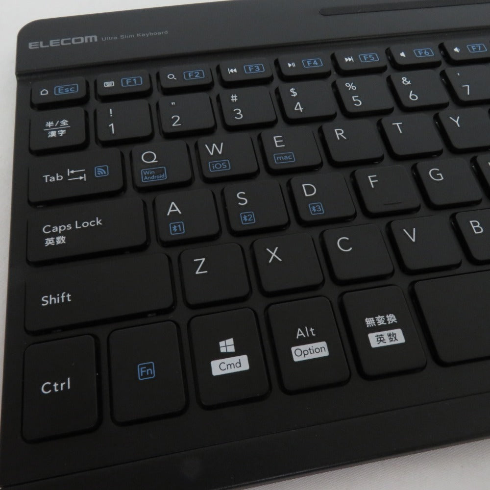 ワイヤレス Bluetooth ウルトラスリムキーボード ELECOM エレコム TK-SLP01BK/EC ゲーム周辺機器 【コンプオフ金沢野々市店】 TK-SLP01BKEC_01k.jpg