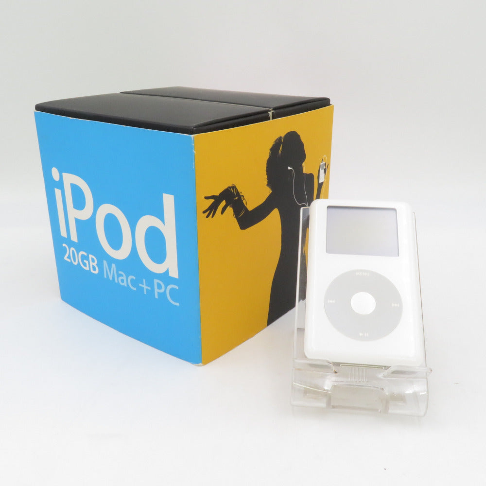 ジャンク品 Apple iPod (アイポッド) オーディオ機器 iPod 第4世代 20GB M9282J/A