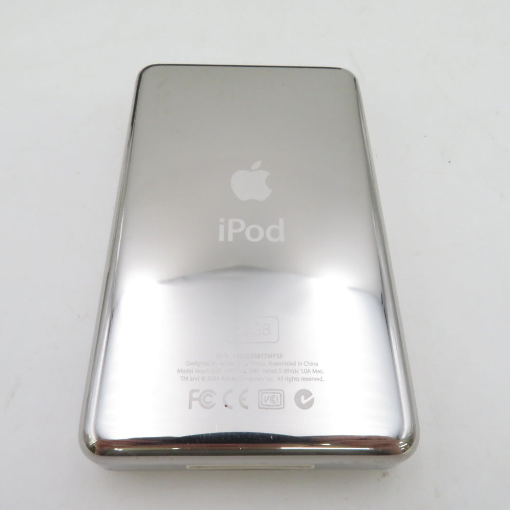 ジャンク品 Apple iPod (アイポッド) オーディオ機器 iPod 第4世代 20GB M9282J/A