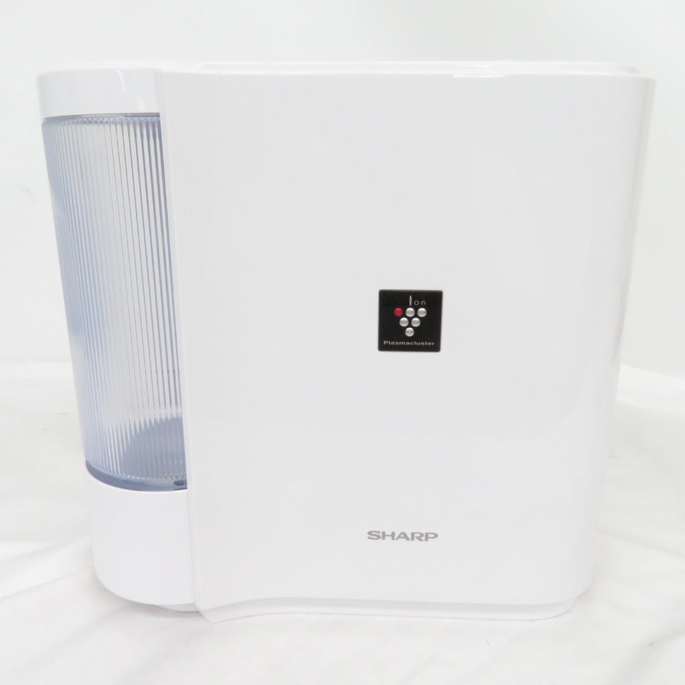 SHARP シャープ リビング家電 加湿器 気化式 ホワイト 容量2.4L/加湿量290mL 8畳 パーソナルタイプ DCモーター 省エネ プラズマクラスター 7000 HV-R30-W