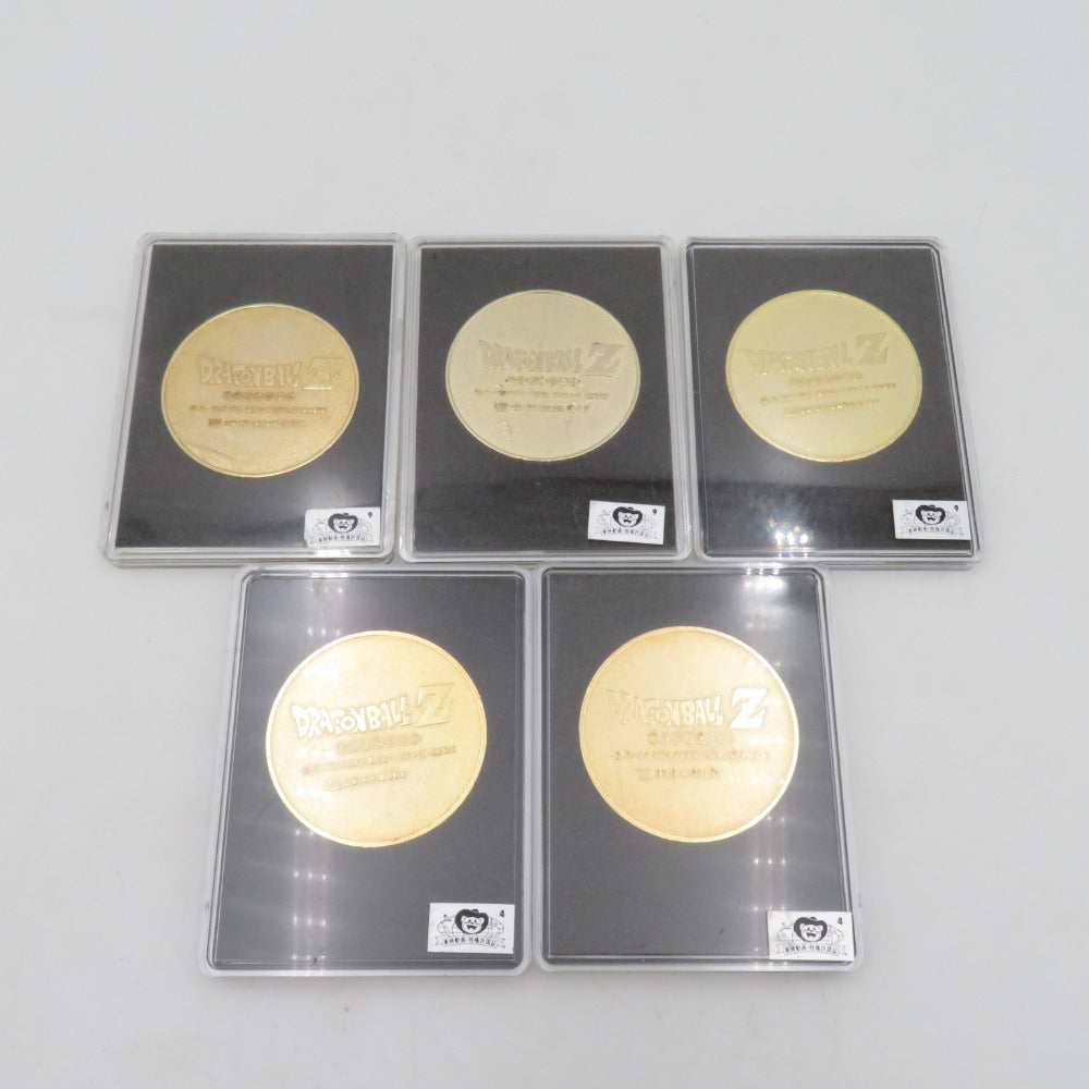 ドラゴンボールZ 東映アニメフェア記念メダルセット ケース付き ばら売り不可 東映アニメーション キャラクターグッズ