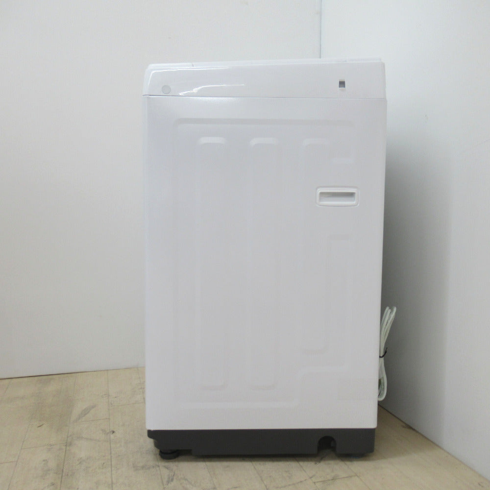 TOSHIBA 東芝 全自動電気洗濯機 AW-45M9 4.5kg 2022年製 ホワイト 簡易乾燥機能付 一人暮らし 洗浄・除菌済み