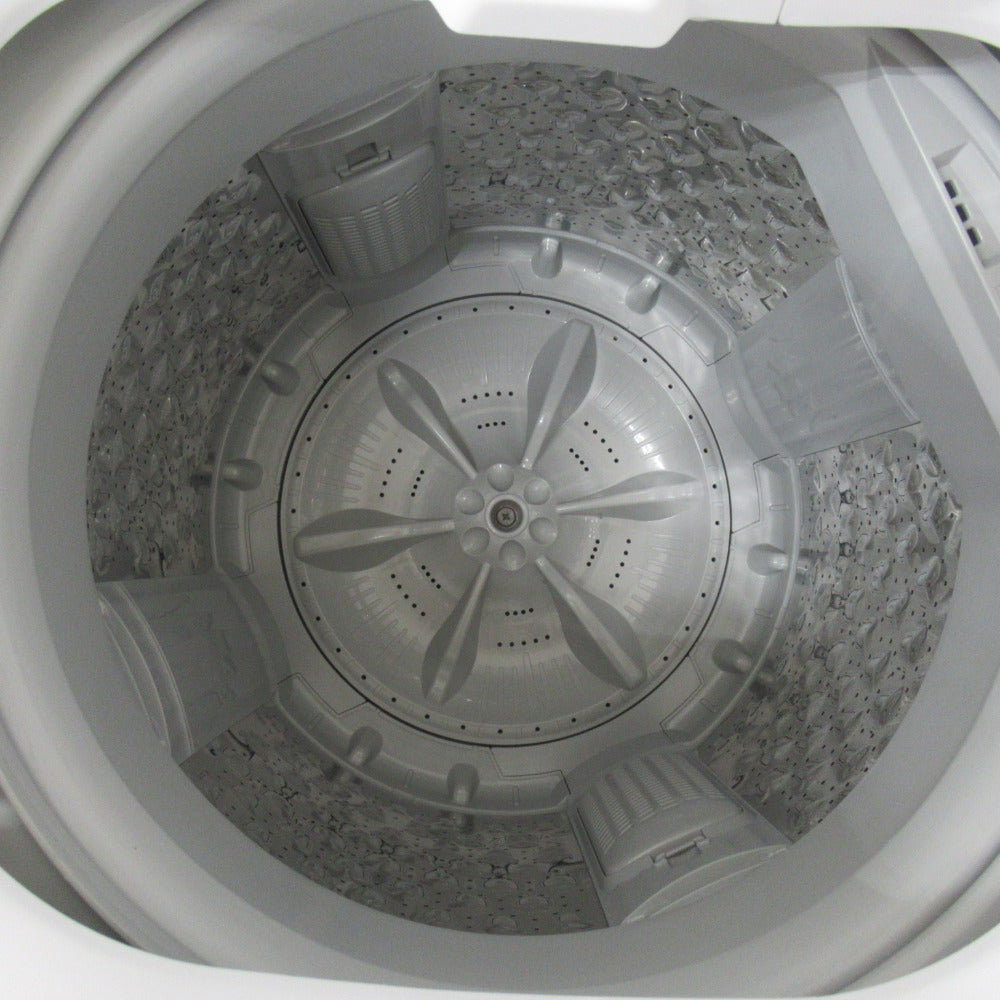 TOSHIBA 東芝 全自動電気洗濯機 AW-45M9 4.5kg 2022年製 ホワイト 簡易乾燥機能付 一人暮らし 洗浄・除菌済み