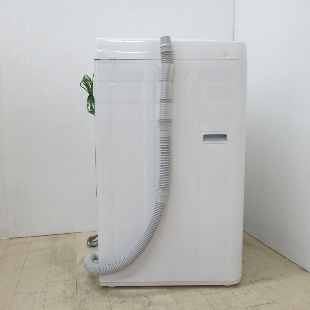 YAMADASELECT 全自動洗濯機 4.5Kg  YWM-T45H1 アーバンホワイト 2021年製 簡易乾燥機能付 一人暮らし 洗浄・除菌済み