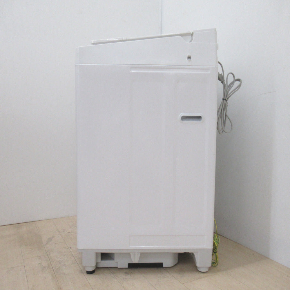 TOSHIBA 東芝 洗濯機 全自動電気洗濯機 ZABOON AW-7D7 グランホワイト 7.0kg 2019年製 簡易乾燥機能付  洗浄・除菌済み