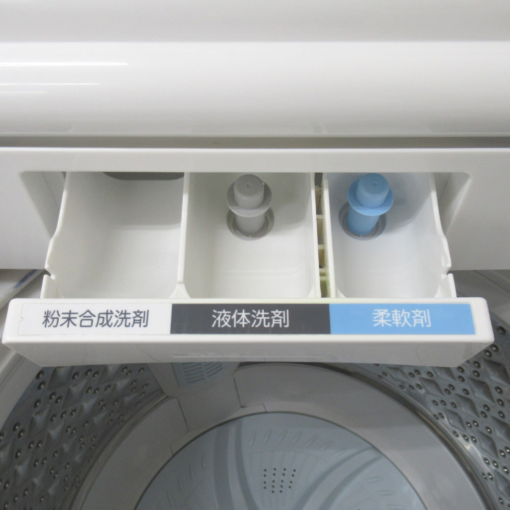 TOSHIBA 東芝 洗濯機 全自動電気洗濯機 ZABOON AW-7D7 グランホワイト 
