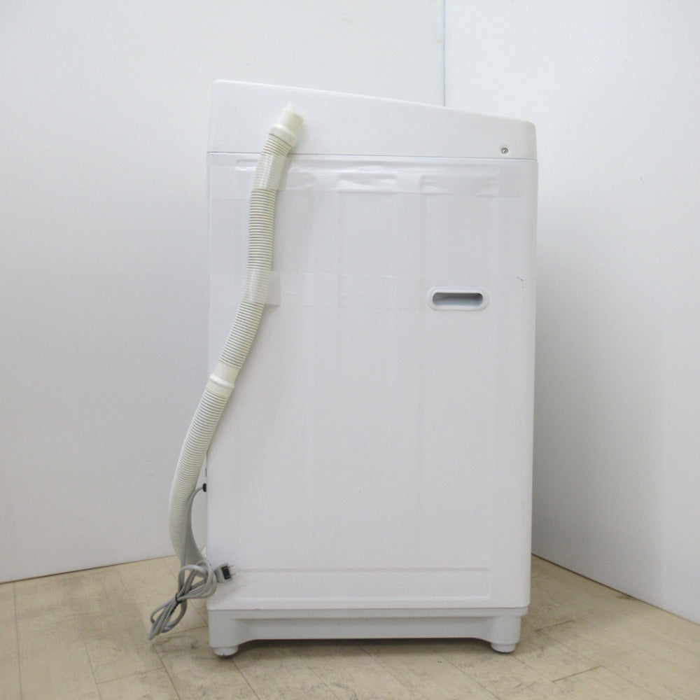 TOSHIBA 東芝 全自動電気洗濯機 AW-5G6 5.0kg 2018年製 グランホワイト 簡易乾燥機能付 一人暮らし 洗浄・除菌済み