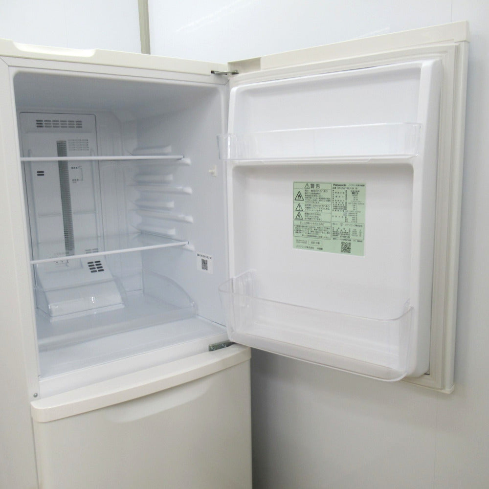 Panasonic パナソニック 冷蔵庫 2ドア 138L NR-BW14FJ-W ホワイト 