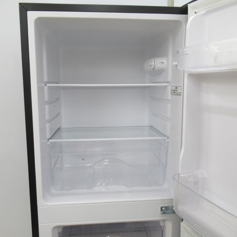 NITORI ニトリ 冷蔵庫 106L 直冷式 2ドア  NTR-106BK ブラック 2021年製 Nグラシア 一人暮らし 洗浄・除菌済み