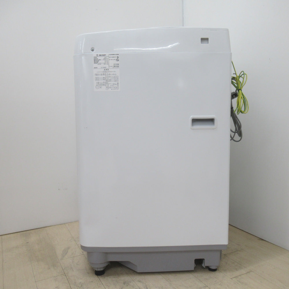 SHARP シャープ 全自動洗濯機 6.0kg ES-GE6B 2018年製 送風 乾燥機能 