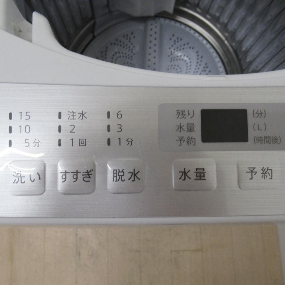 SHARP シャープ 全自動洗濯機 6.0kg ES-GE6B 2018年製 送風 乾燥機能 