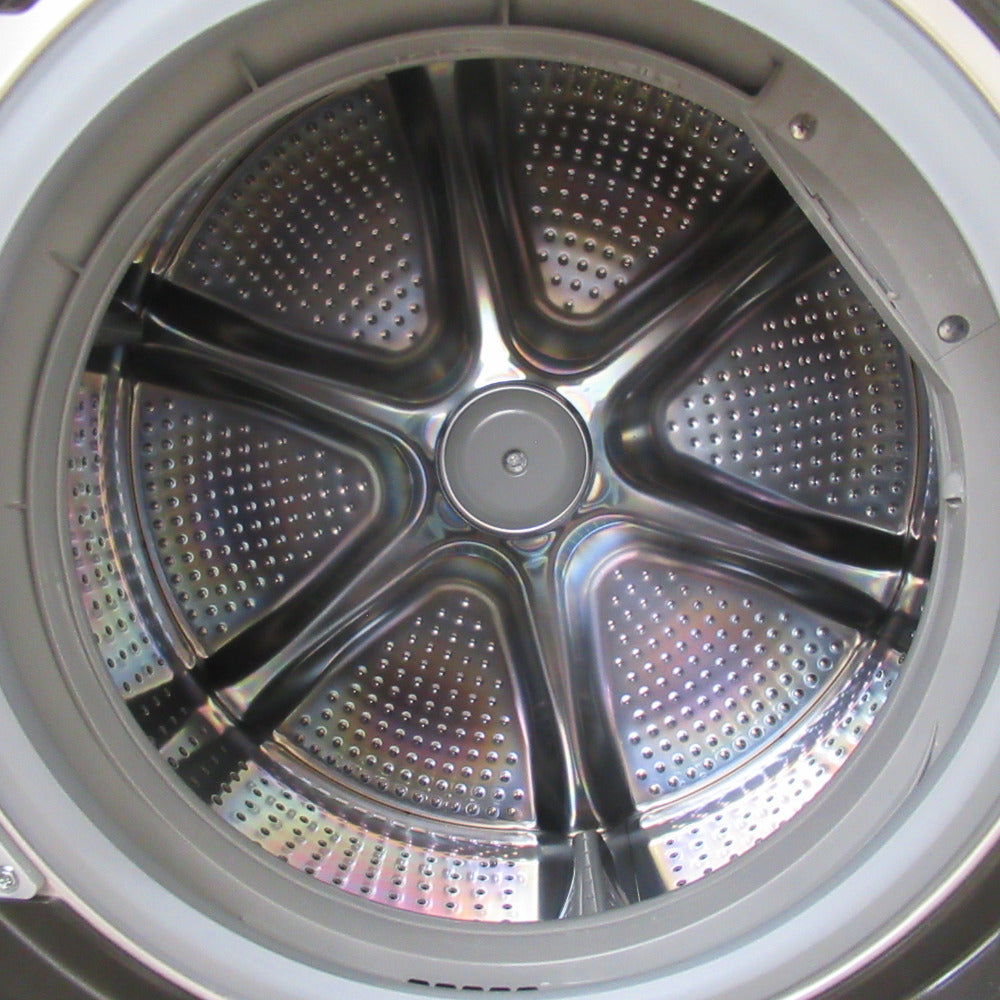 HITACHI 日立 ドラム式洗濯乾燥機 ヒートリサイクル 風アイロン ビッグドラム BD-NX120FL 12kg 左開き 斜型  2021年式 ステンレスシャンパン