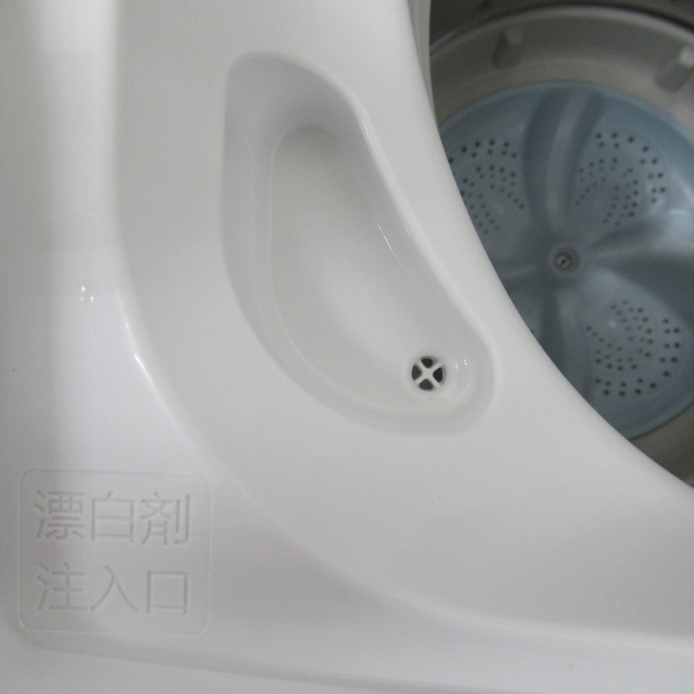 Hisence ハイセンス 全自動電気洗濯機 HW-T55C 5.5kg 2018年製 ホワイト 簡易乾燥機能付 一人暮らし 洗浄・除菌済み