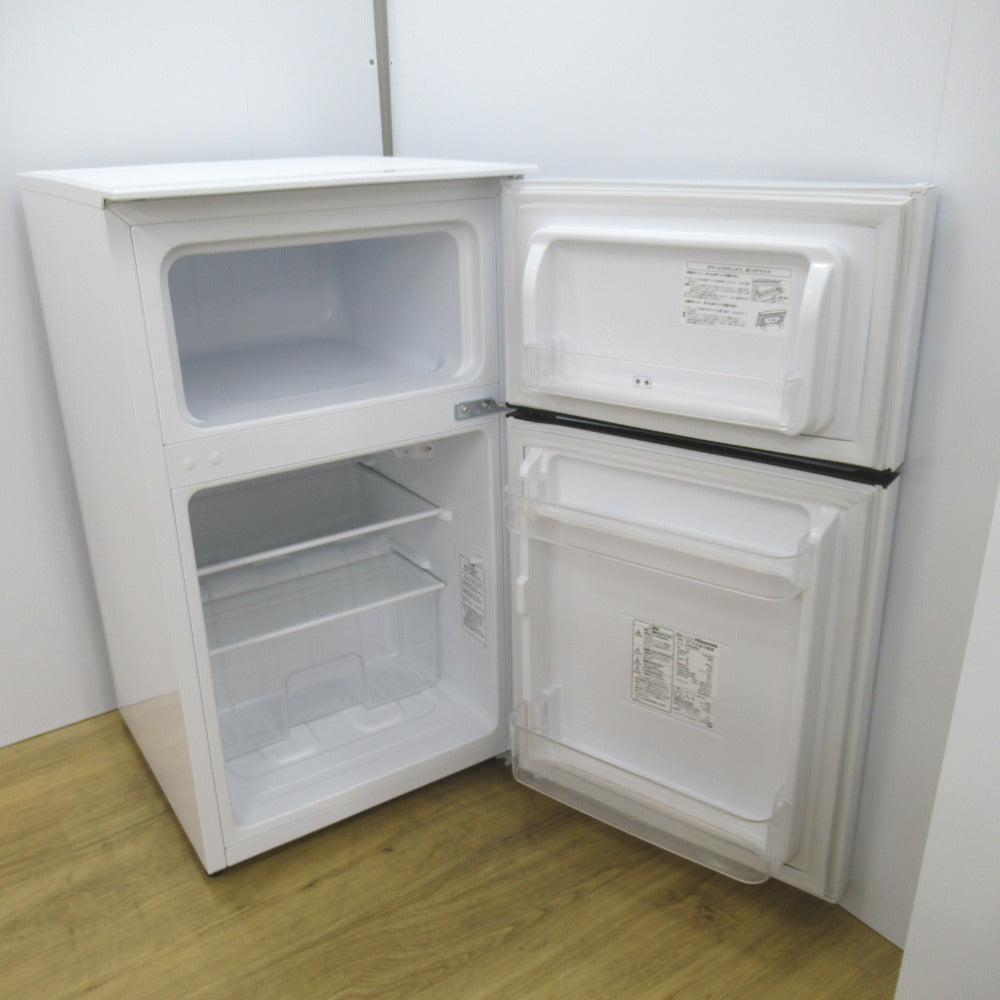 Hisence ハイセンス 冷蔵庫 93L 2ドア HR-B95A ホワイト 2019年製 一人暮らし 洗浄・除菌済み