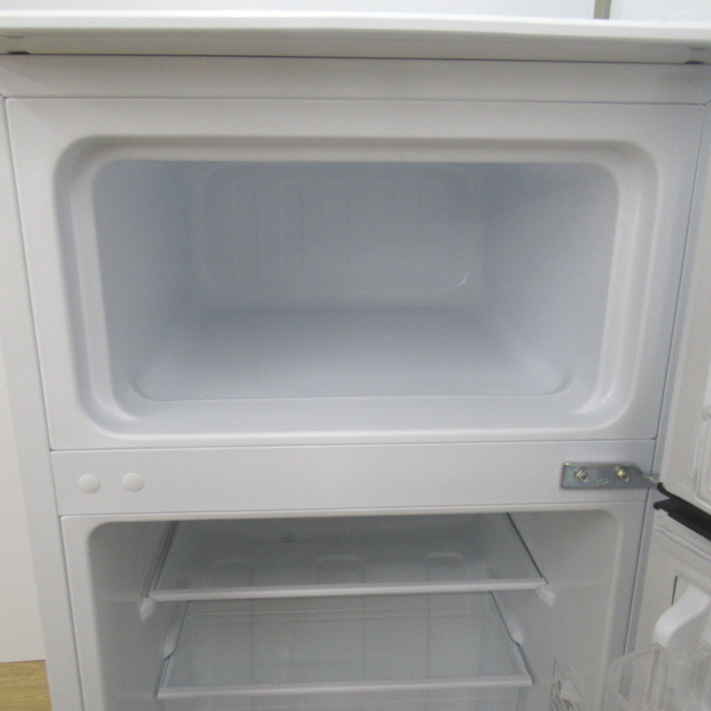 Hisence ハイセンス 冷蔵庫 93L 2ドア HR-B95A ホワイト 2019年製 一人暮らし 洗浄・除菌済み