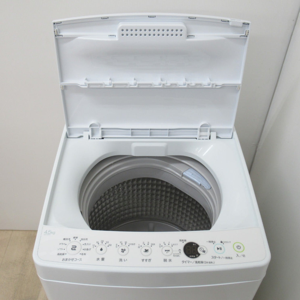 【10/12まで】洗濯機 Haier ハイアール JW-E45CF 2021年製 洗濯機 Haier ハイアール JW-E45CF 2021年製