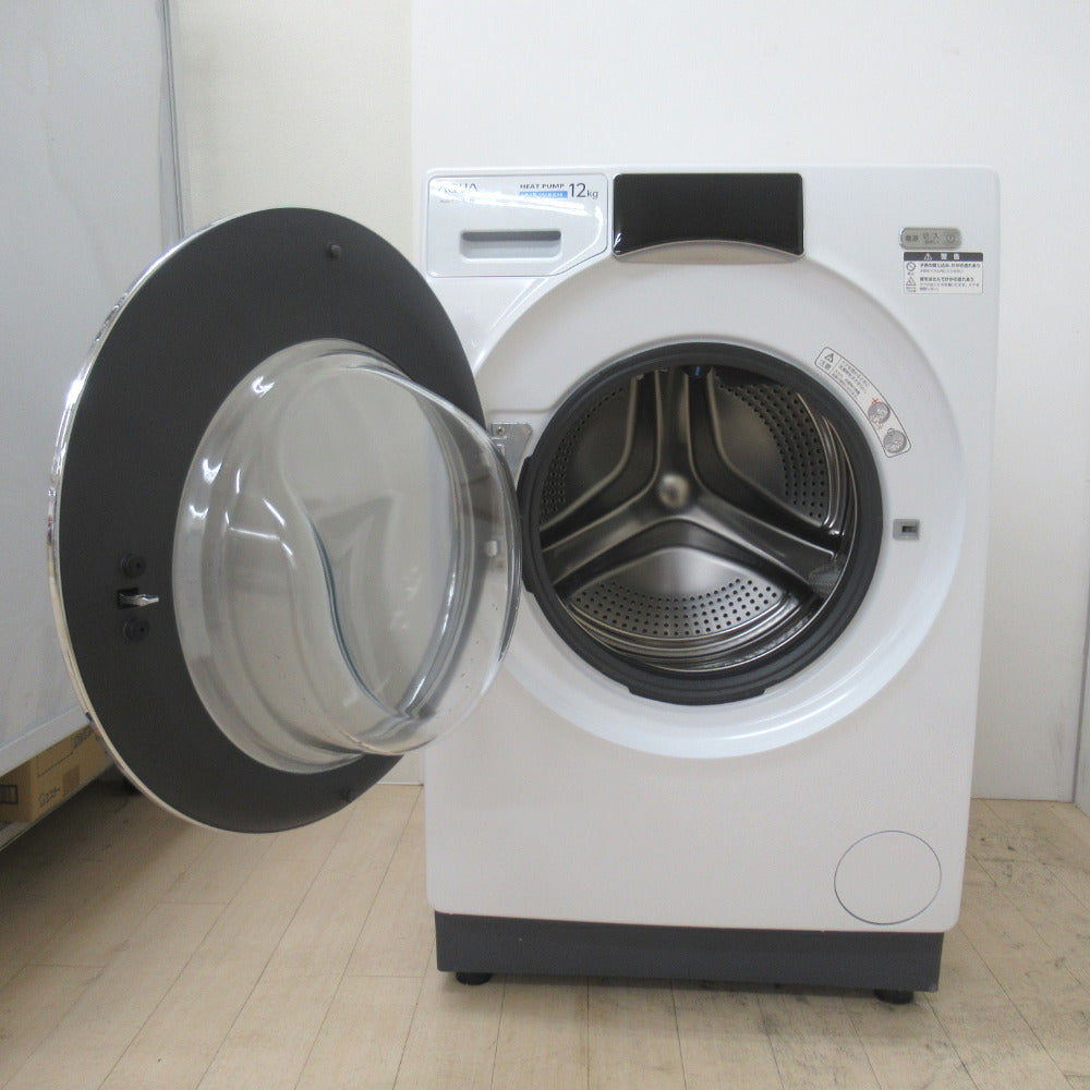 AQUA アクア ドラム式洗濯乾燥機 まっ直ぐドラム AQW-DX12M 12.0kg  