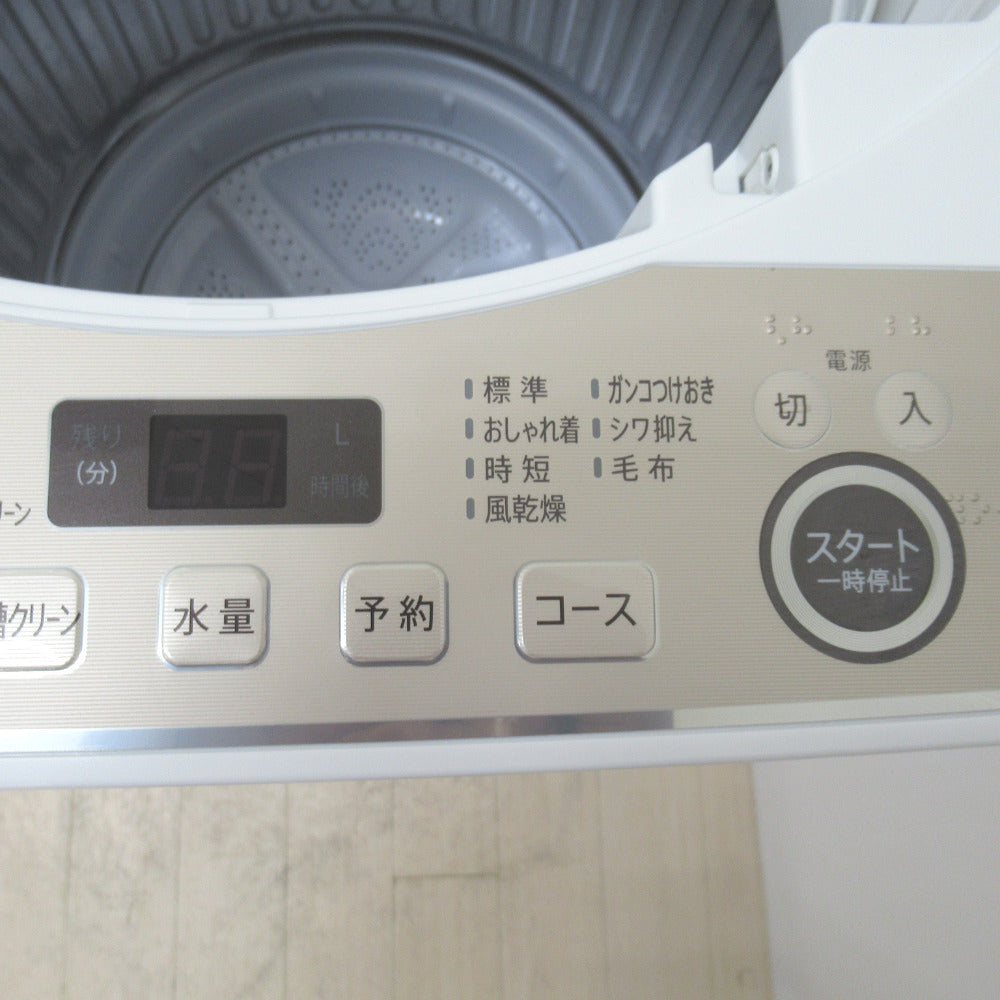 SHARP シャープ 全自動電気洗濯機 ステンレス穴なし槽 ES-GE6G 6.0kg