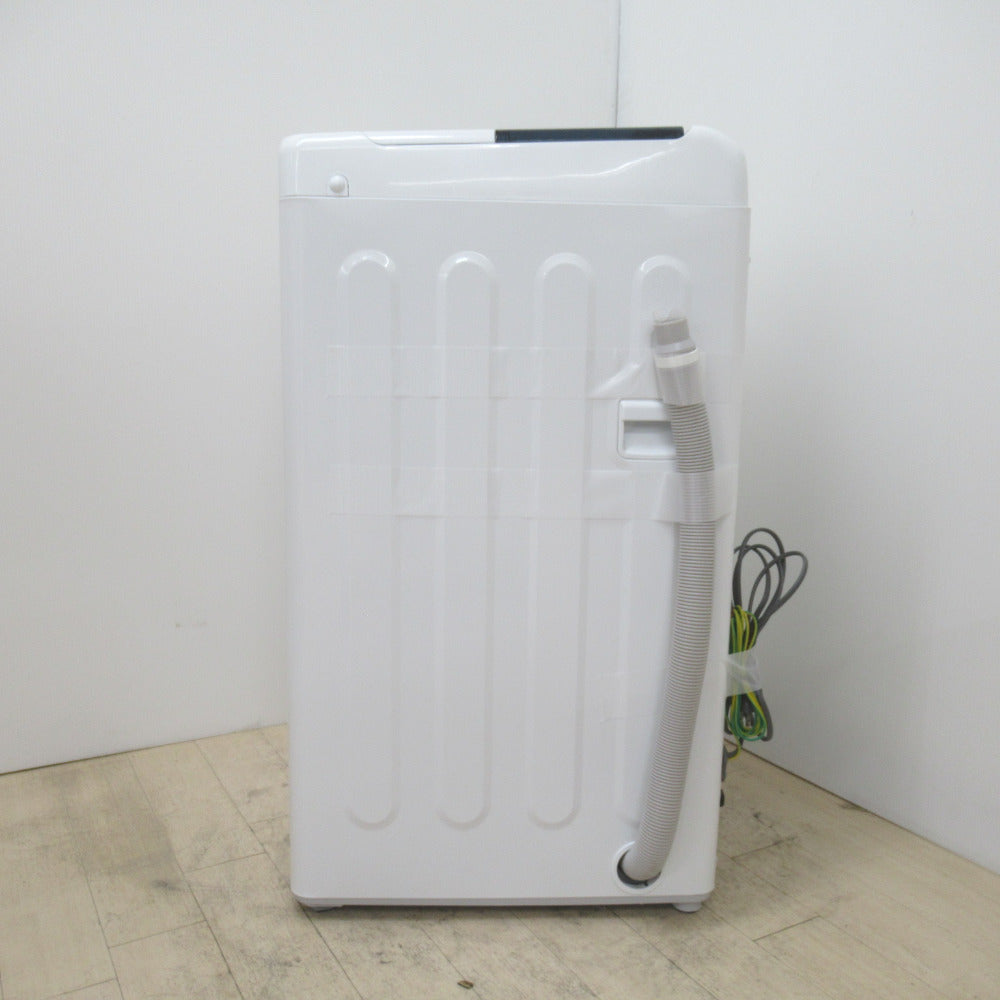 Haier ハイアール 全自動電気洗濯機 JW-U45HK 4.5kg 2021年製 ホワイト 簡易乾燥機能付 一人暮らし 洗浄・除菌済み