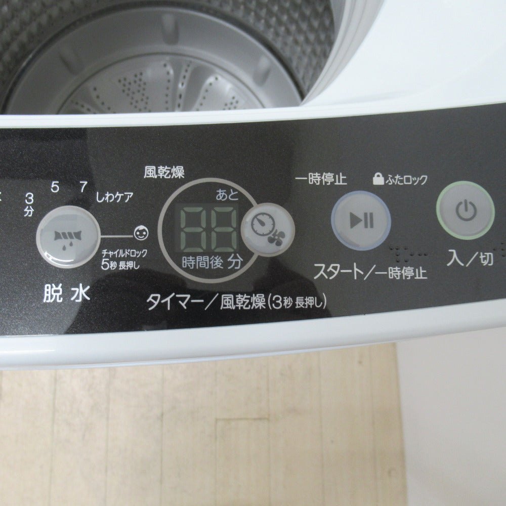 Haier ハイアール 全自動洗濯機 4.5kg JW-C45D-K (ブラック) 2020年製 