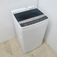 Haier ハイアール 全自動洗濯機 JW-C55A 5.5kg 2018年製 ブラック 簡易乾燥機能付 一人暮らし 洗浄・除菌済み