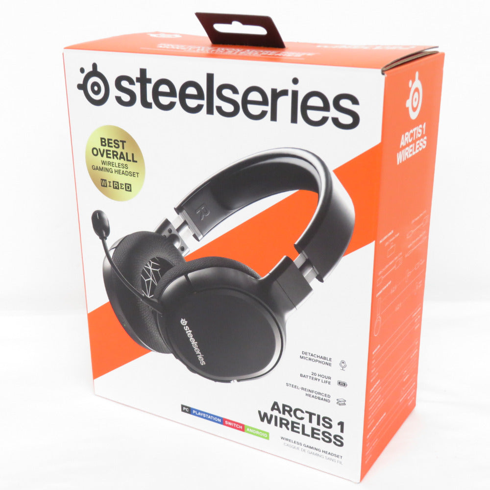 ワイヤレスゲーミングヘッドセット Arctis 1 ブラック SteelSeries スティールシリーズ HS-00021 ゲーム周辺機器