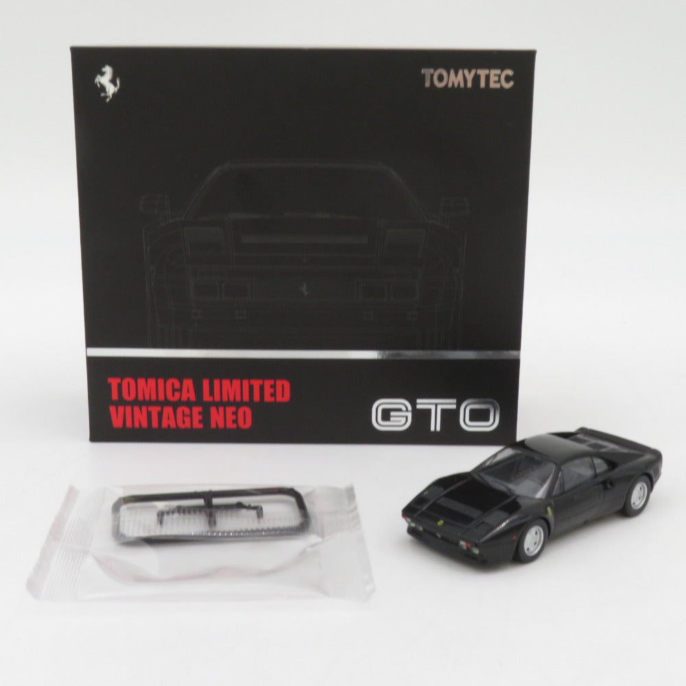 TOMYTEC トミカリミテッドヴィンテージネオ フェラーリ GTO ブラック 開封済み 未組立品 応募券付 トミーテック おもちゃ・玩具