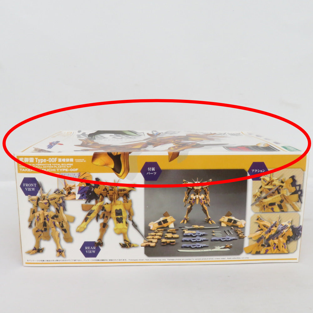 KOTOBUKIYA マブラヴ オルタネイティヴ トータル・イクリプス 武御雷 Type-00F 篁唯依機 初回生産特典付き 未組立品 外箱イタミ有 コトブキヤ プラモデル