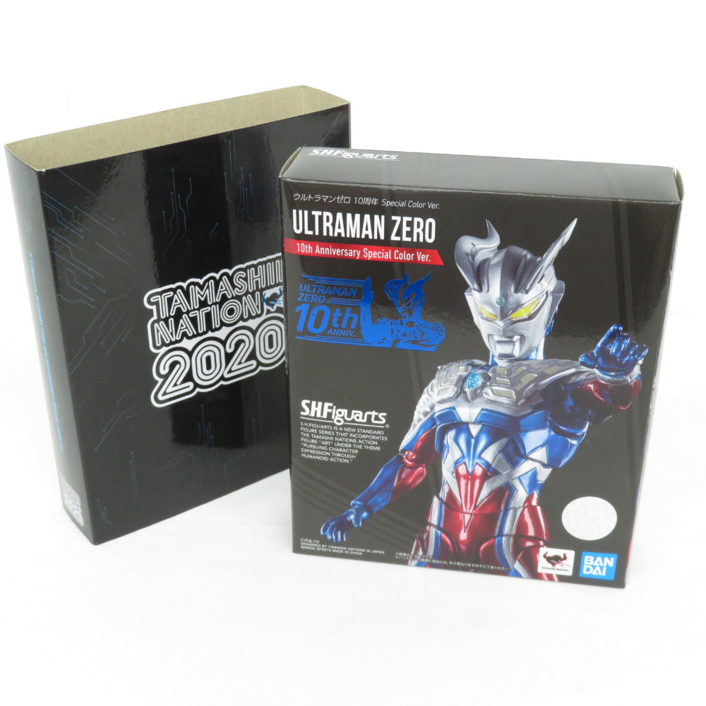 ウルトラマンゼロ 10周年 Special Color Ver. ウルティメイトイージス/ウルトラマンゼロアーマーオプションパーツセット付 S.H.Figuarts