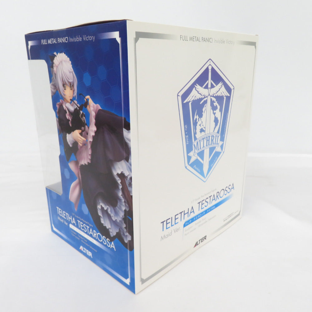 フルメタル・パニック！ Invisible Victory テレサ・テスタロッサ メイドVer. 1/7スケール  ALTER アルター フィギュア 未開封品