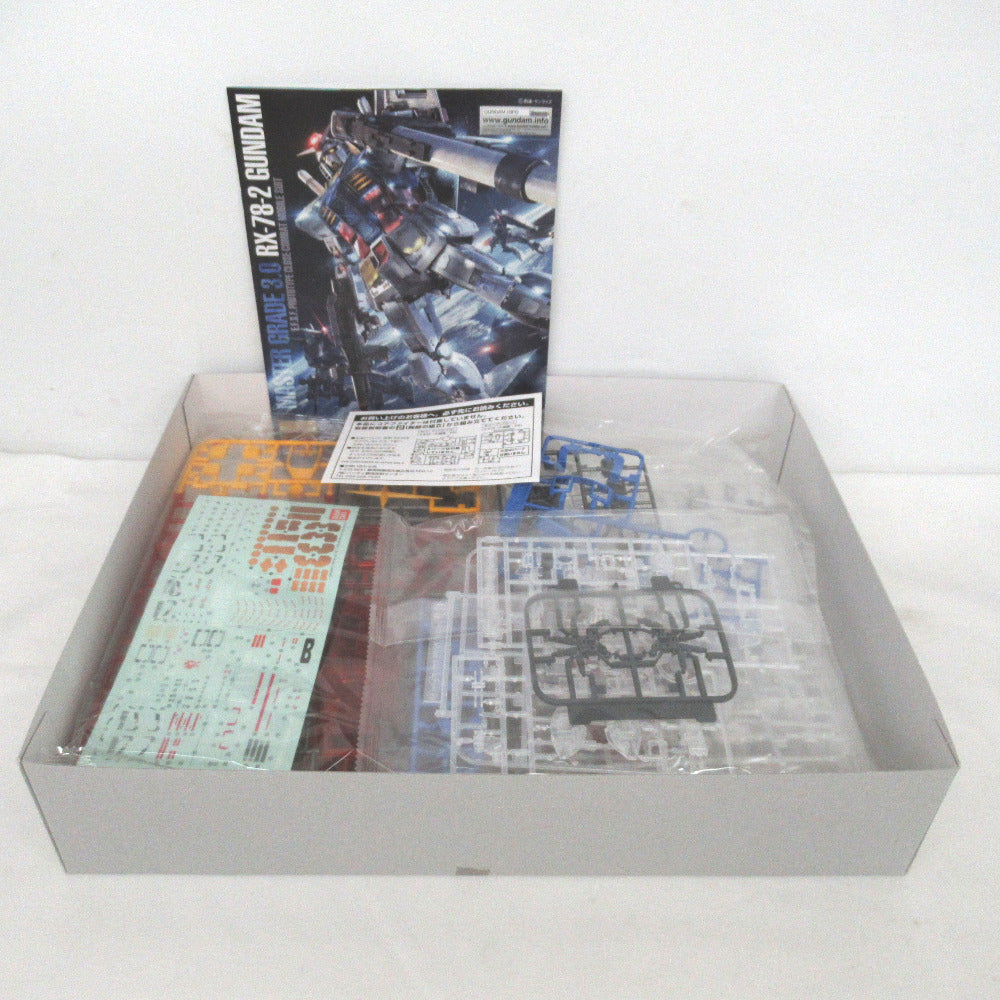 機動戦士ガンダム ガンプラ A賞 MG1/100 RX-78-2 ガンダムVer.3.0 ソリッドクリア/スタンダード 未組立品 BANDAI バンダイ 一番くじ プラモデル