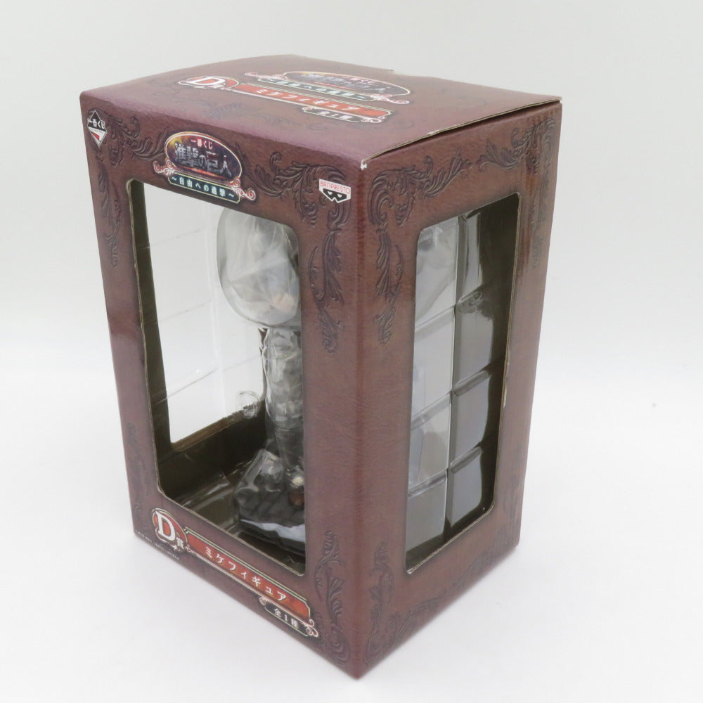 バンプレスト 一番くじ ミケ 進撃の巨人～自由への進撃～ D賞 開封品 BANPRESTO フィギュア