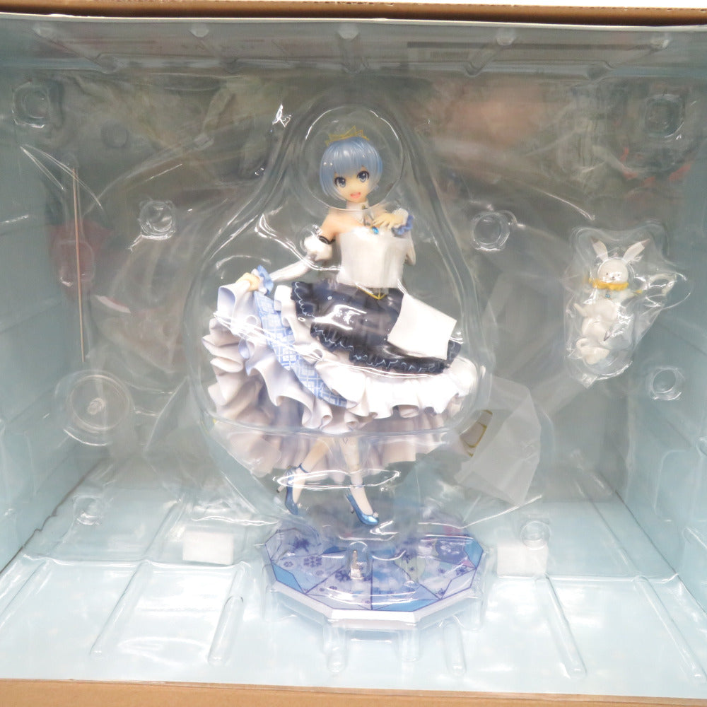 開封済 キャラクター ボーカル シリーズ 01 初音ミク 雪ミク Snow Princess Ver. 1/7スケール Snow Miku グッドスマイルカンパニー フィギュア