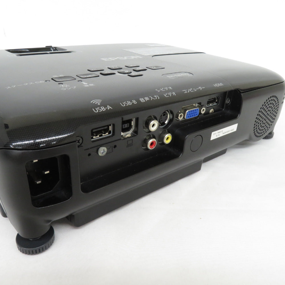 Epson (エプソン)  ホームプロジェクター EH-TW410 WXGA 3LCD方式 2800lm H566D