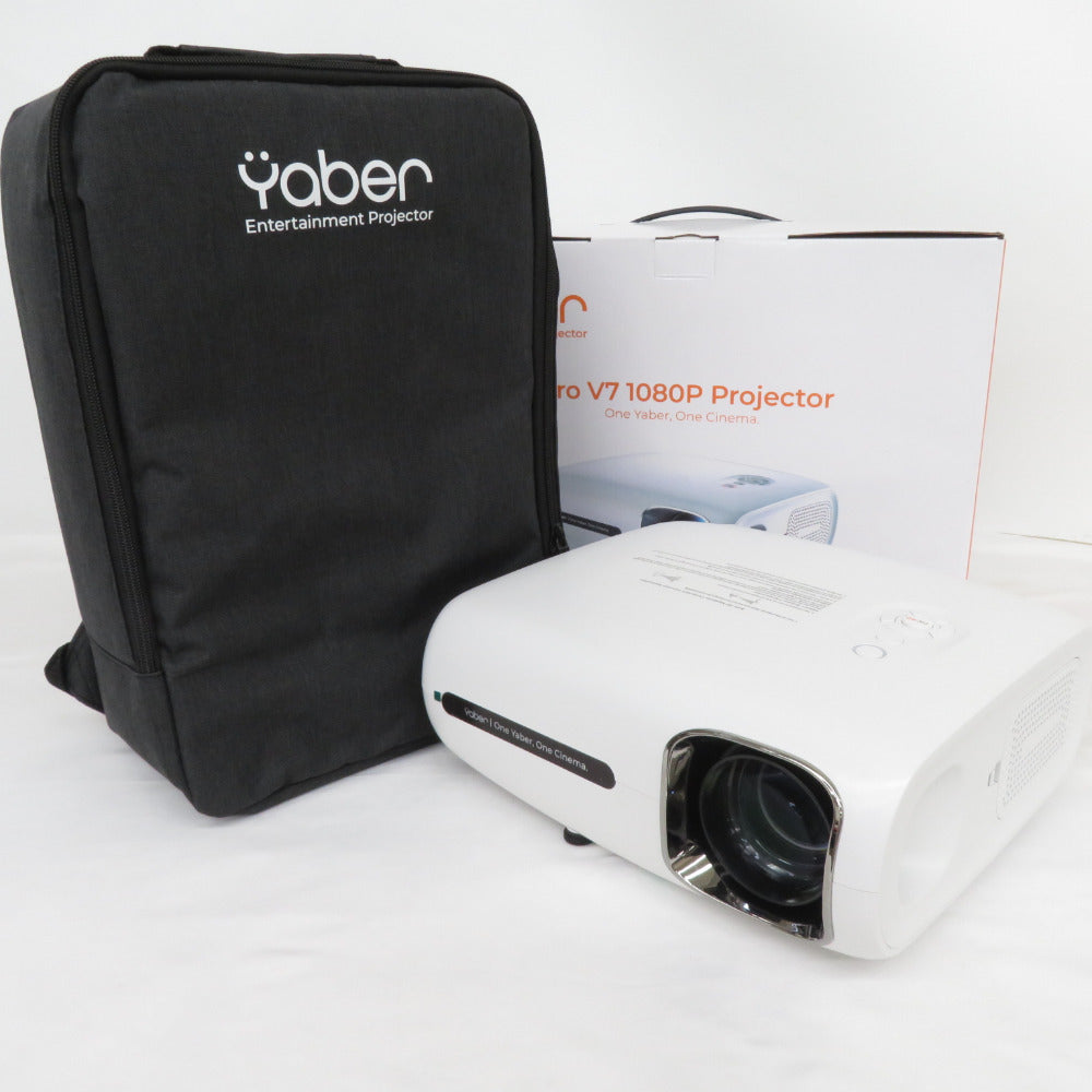 Yaber Pro V7 1080P プロジェクター LED 収納バッグ付き
