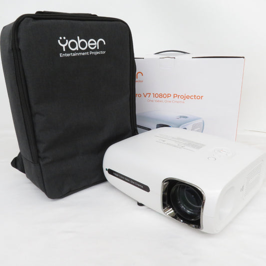 Yaber Pro V7 1080P プロジェクター LED 収納バッグ付き