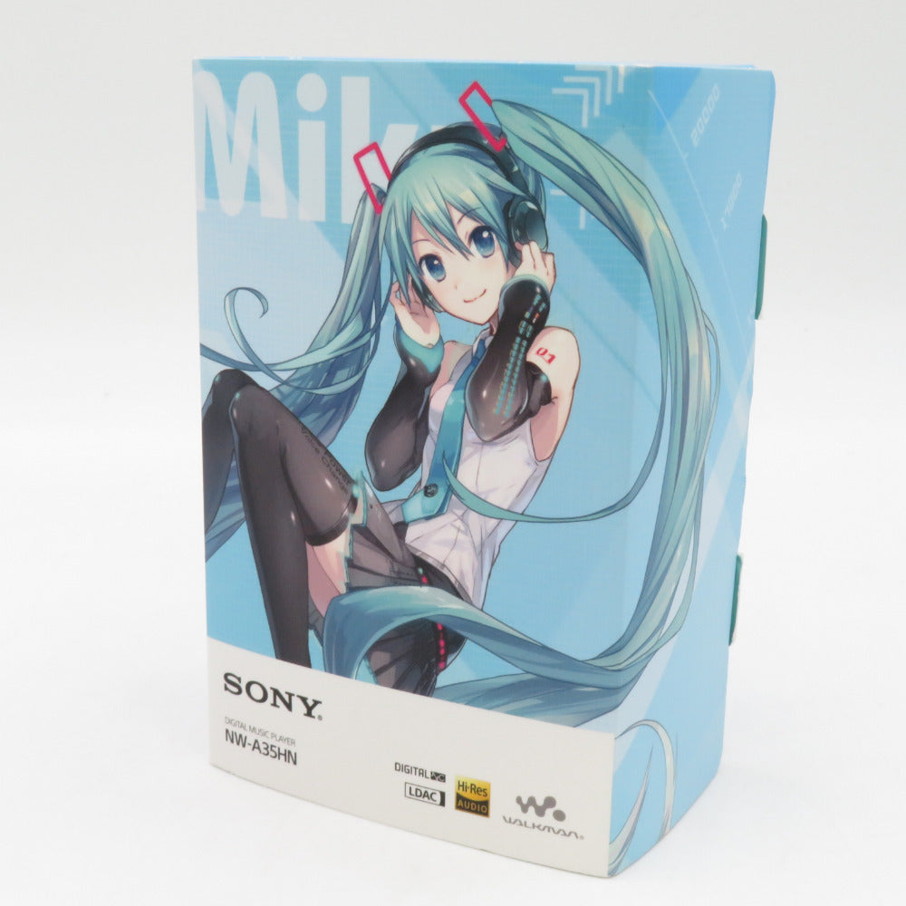 ソニー WALKMAN (ウォークマン) Aシリーズ 初音ミク10周年記念モデル 16GB (L)初音ミク オリジナルケース・充電ケーブル欠品  NW-A35HN ｜コンプオフ プラス – コンプオフプラス 公式ショップ