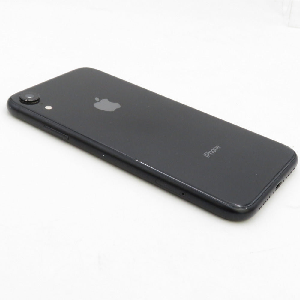 Apple iPhone XR (アイフォン テンアール) [SoftBank版] 64GB ブラック 利用制限〇 SIMロックあり 本体のみ MT002J/A