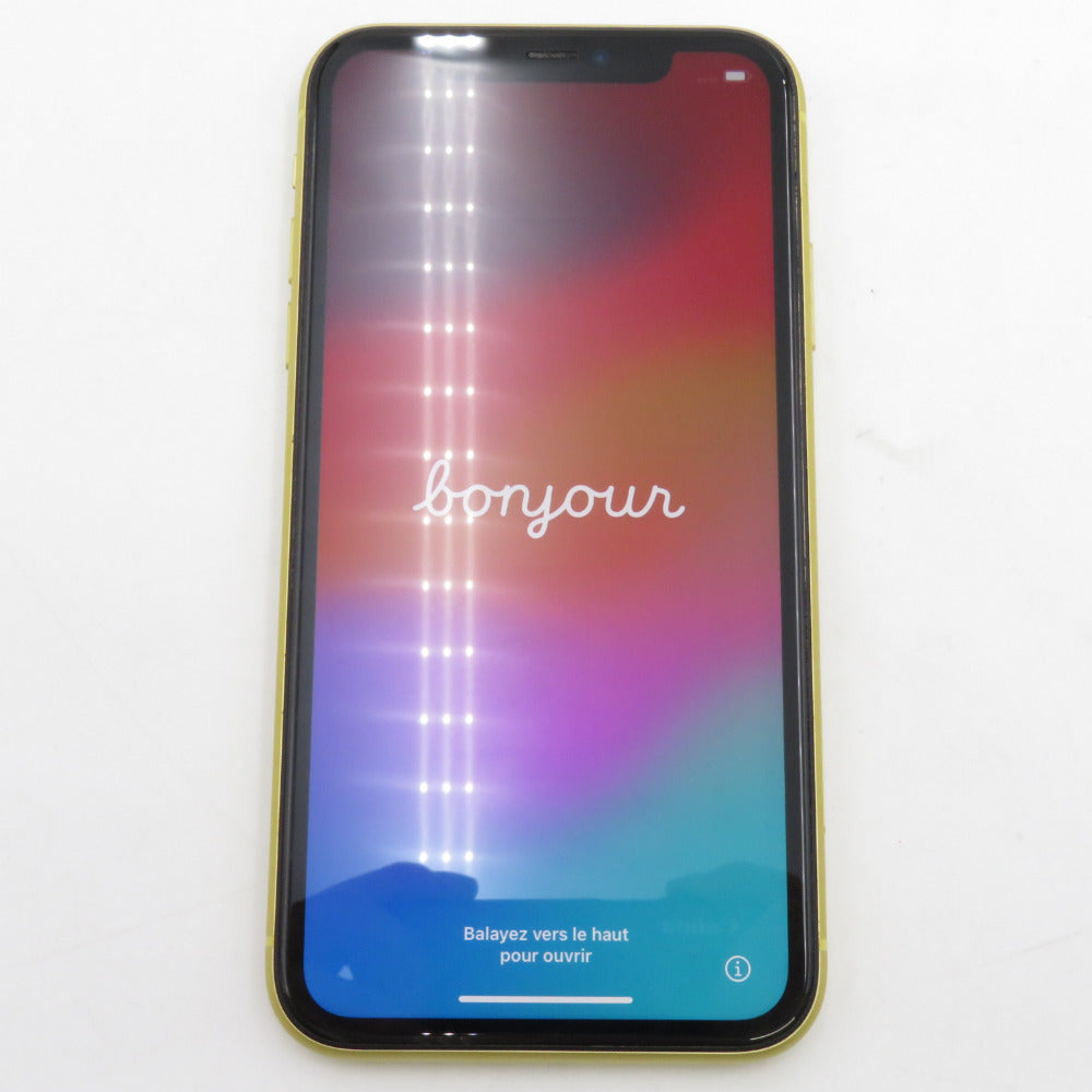Apple iPhone 11 (アイフォン イレブン) [docomo版] 128GB イエロー 利用制限〇 SIMロックなし 本体のみ NWM42J/A