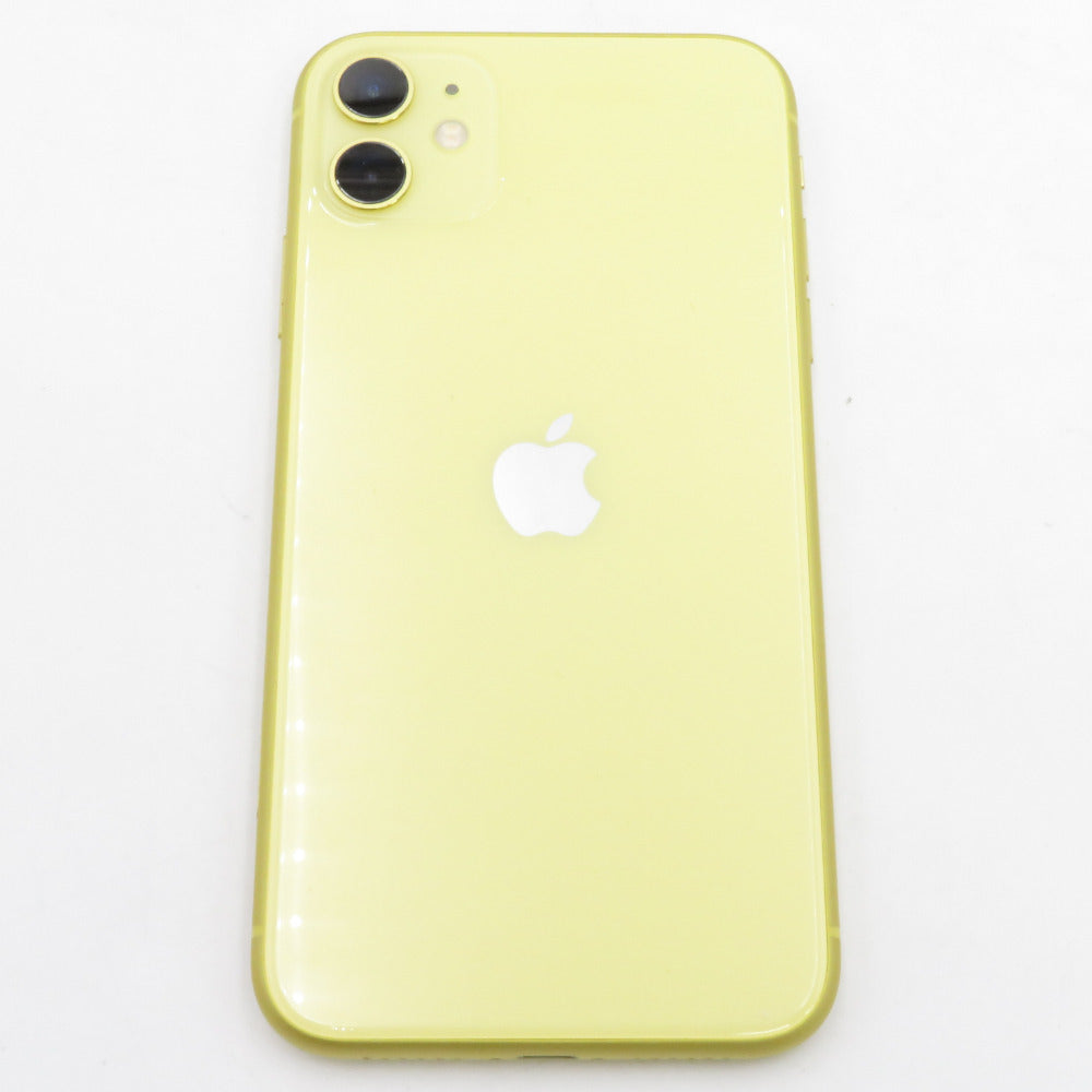 Apple iPhone 11 (アイフォン イレブン) [docomo版] 128GB イエロー 利用制限〇 SIMロックなし 本体のみ NWM42J/A