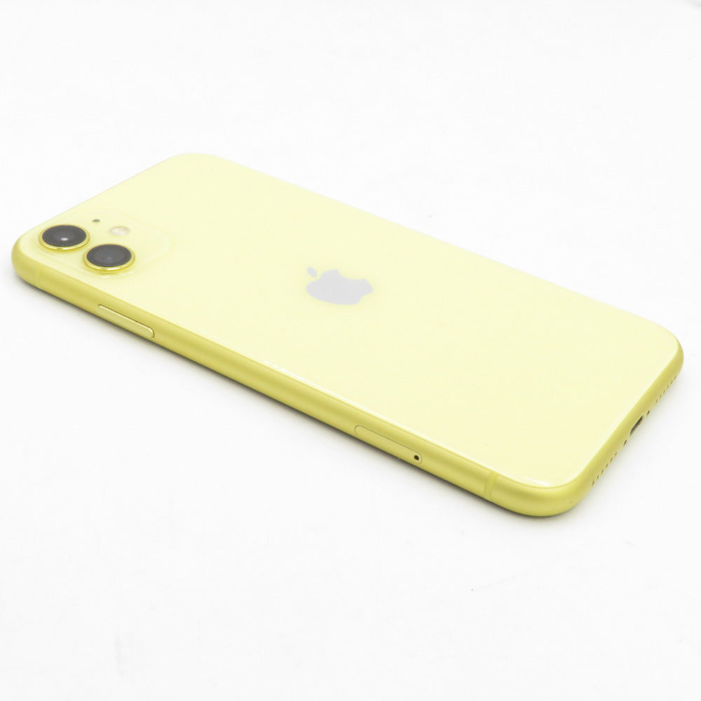 Apple iPhone 11 (アイフォン イレブン) [docomo版] 128GB イエロー 利用制限〇 SIMロックなし 本体のみ NWM42J/A