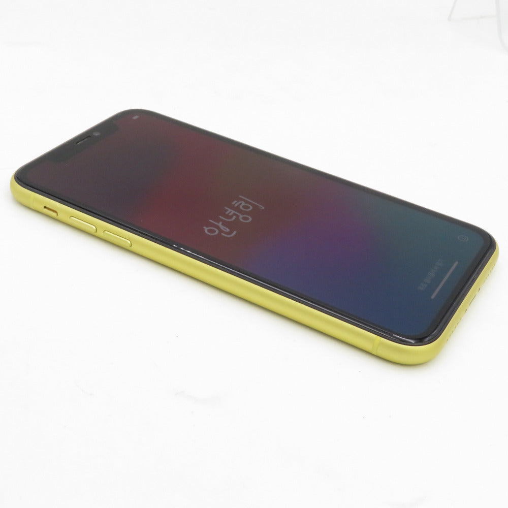 Apple iPhone 11 (アイフォン イレブン) [docomo版] 128GB イエロー 利用制限〇 SIMロックなし 本体のみ NWM42J/A
